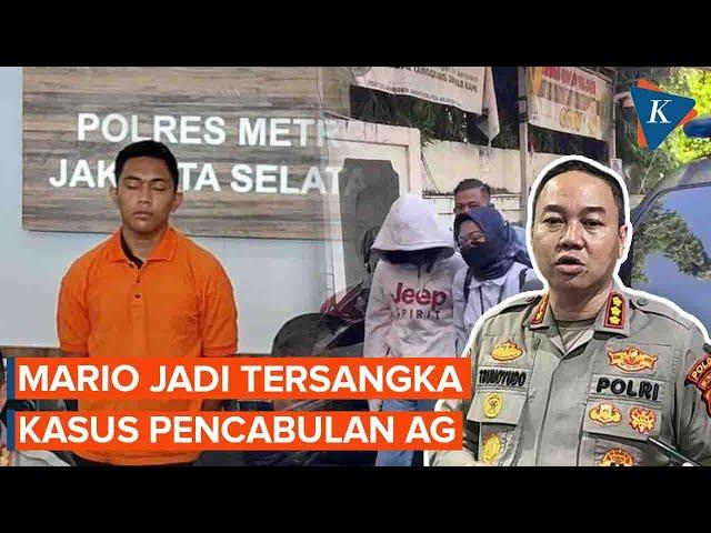 Mario Dandy Jadi Tersangka Kasus Pencabulan AG