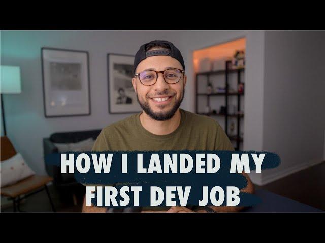 How I Landed My First Developer Job: My Internship Story