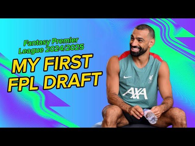 GW1 FPL FIRST DRAFT !! | Haaland, Salah & Foden  | Fantasy Premier League 2024/2025