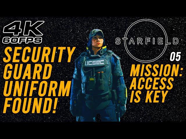 Starfield Mission: Access Is Key! p5 | RTX 4080 4k 60fps