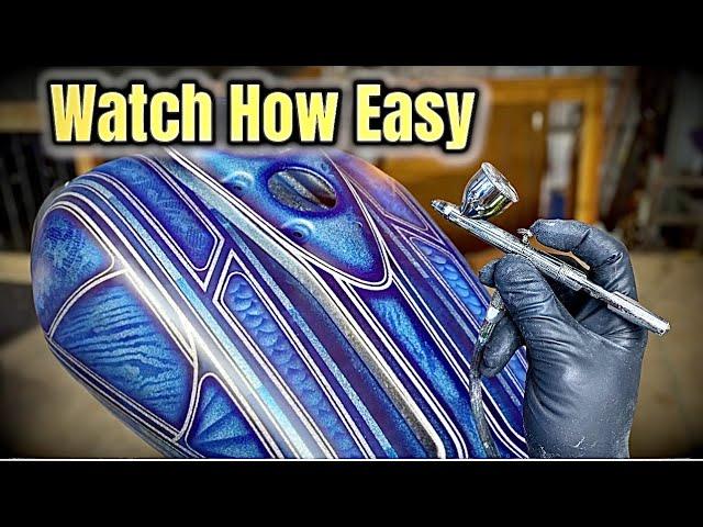 How to Custom Paint your Motorcycle Tank