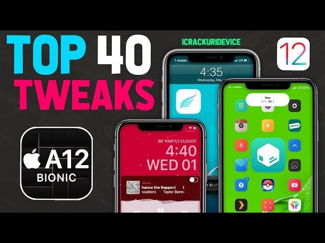 Top 40 A12 Jailbreak Tweaks for Chimera Jailbreak iOS 12 - 12.1.2 (Best Sileo Tweaks #2)