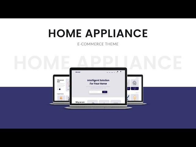 Home Appliances Store   - UI/UX Designing | Odoo Theme Development | Web & Mobile Development