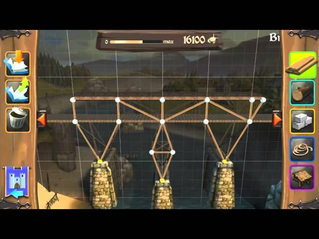 Bridge Constructor Medieval Best Walkthrough Chapter 2