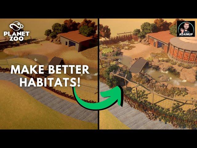 3 Must Know Tips To Make Better Habitats In Planet Zoo