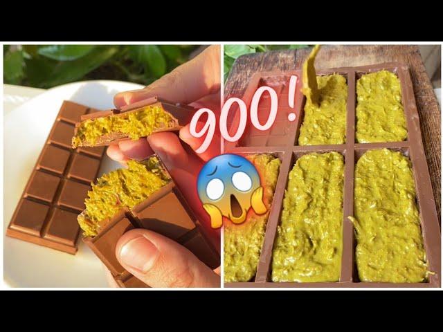 الشوكولاتة الترند القطعة ب900 جنيه!  اصنعوها بسهولة Trend chocolate