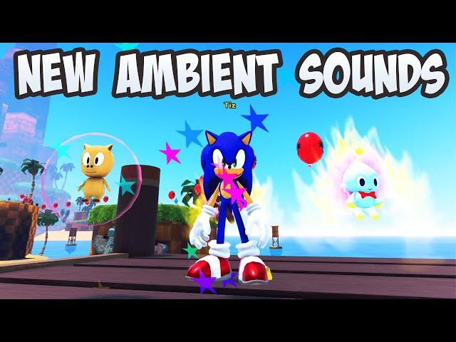 Sonic Speed Sim Levels Up with EPIC Ambient Sounds!