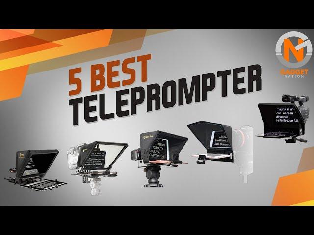 5 Best Teleprompter 2020