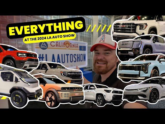 EVERYTHING at the 2024 LA Auto Show // Full Show Floor Tour