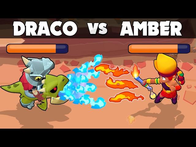  DRACO vs AMBER  Brawl Stars