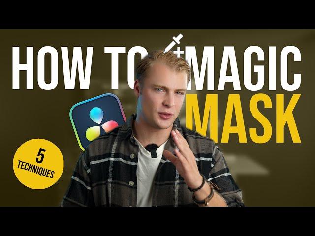 5 creative ways to use the Magic Mask in DaVinci Resolve and how to apply the Magic Mask