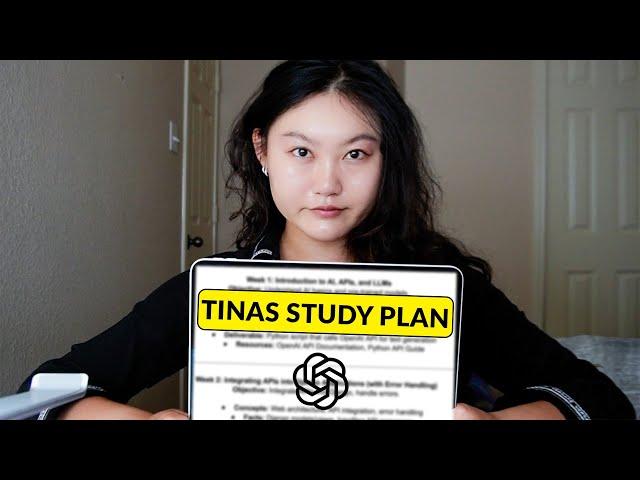 How To Make The ULTIMATE Self Study Plan With ChatGPT (step by step prompting guide)