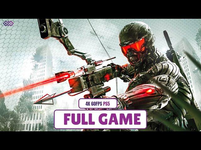 CRYSIS 3 REMASTERED - Walkthrough No Commentary [FULL GAME] 4K 60FPS PS5