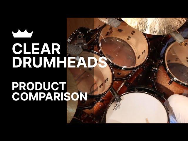 Clear Drumheads Comparison | Remo