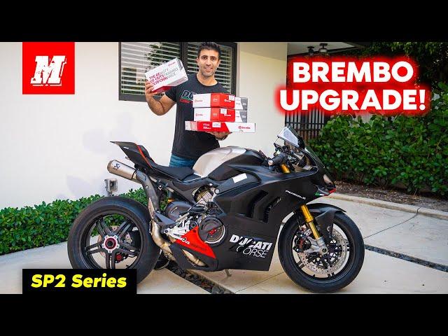 Ducati Panigale V4 SP2 Gets Brembo Upgrades! | SP2 Series Part 5 | Motomillion