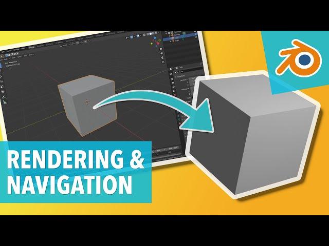 #2 - RENDERING AND VIEWPORT NAVIGATION - Blender 2.8 tutorial