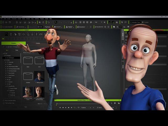 Creating stylized characters using Character Creator and Zbrush