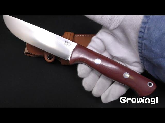 BARK RIVER KNIVES【バークリバー・ナイブス】■ 「ブラボー1.25」【LT】 【CPM-3V】【ランプレス】【レッド マイカルタ】BRAVO