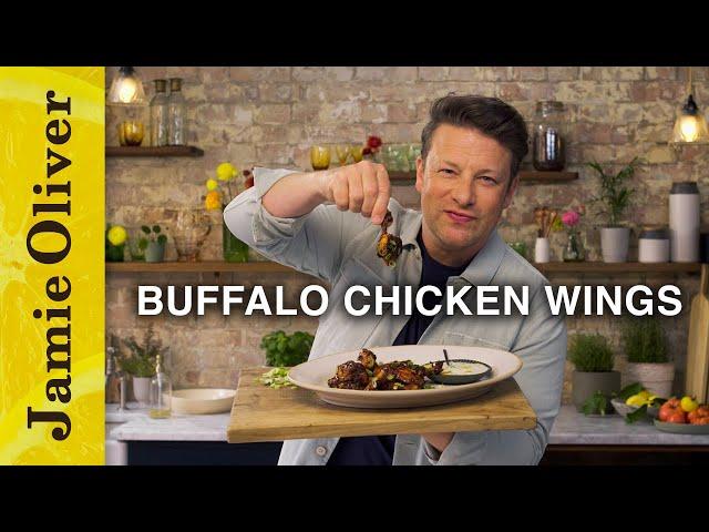 Buffalo Style Chicken Wings | Jamie Oliver