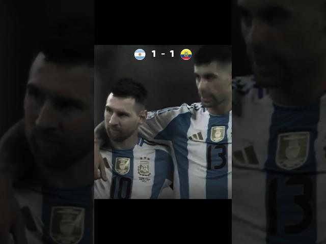 Messi’s penalty miss  against Ecuador  #penalty #argentina #messi