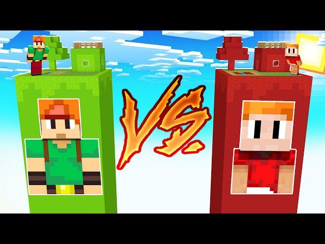 TOUR DE SOUKA VS TOUR DE BILLY sur MINECRAFT !!