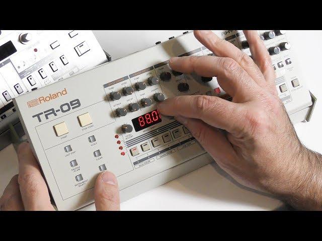 Roland TR-09 - A faithful Reproduction of the Legendary TR-909 Drum Machine