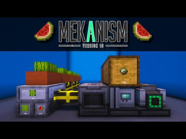 Mekanism Melon Power Tutorial For Beginners! | ATM8