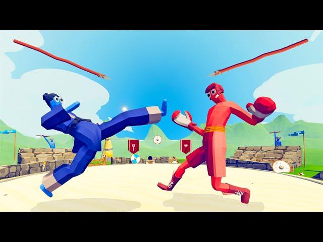 TOURNAMENT "NEW MAP" TAEKWONDO vs EVERY UNIT | TABS - Totally Accurate Battle Simulator