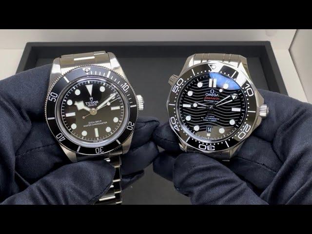 Tudor Black Bay vs. Omega Seamaster 300M