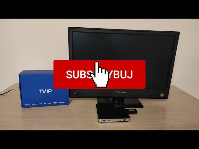 Prezentacja  przystawki  TVIP V.605 do obsługi IPTV , m3u , YouTube