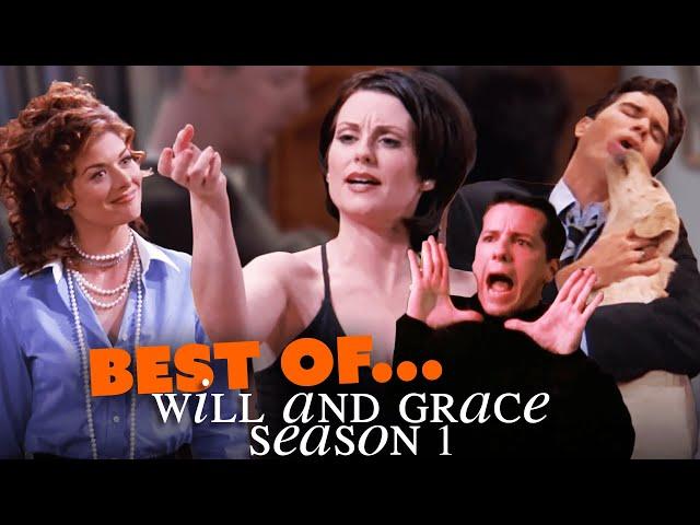 The ULTIMATE Best Moments from Will & Grace Season One | Comedy Bites Vintage