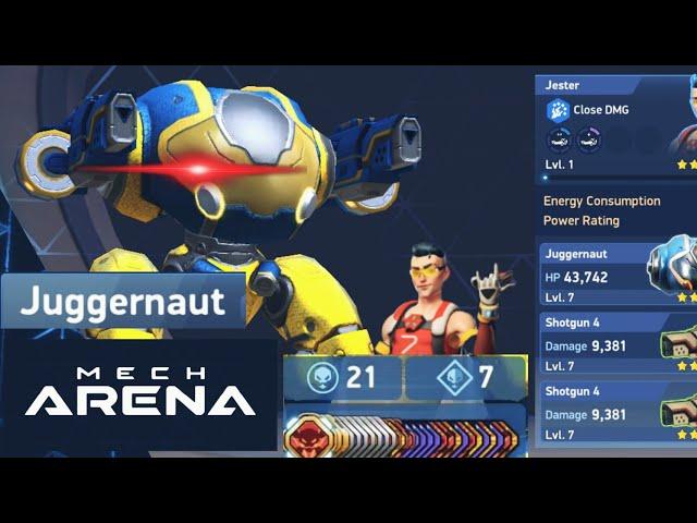 mech arena pt195 juggernaut what shotgun 4