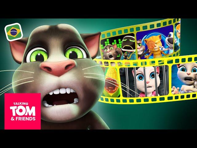  TODOS OS EPISÓDIOS — Temporada 3 de Talking Tom & Friends (Maratona de Quase 5 Horas)