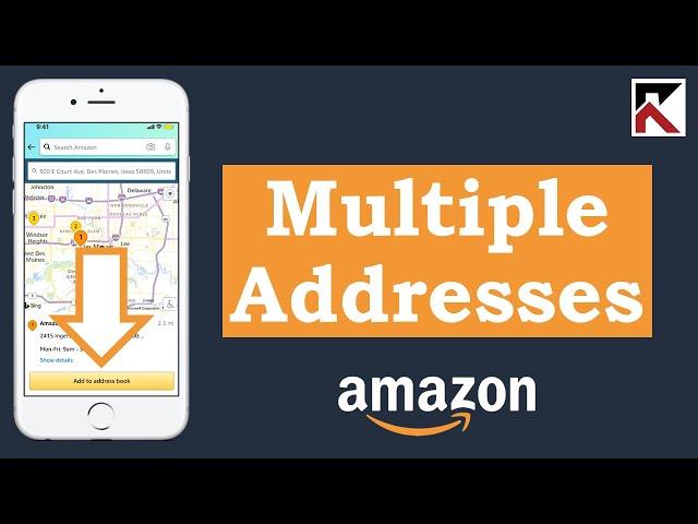 How To Add Multiple Addresses Amazon Account