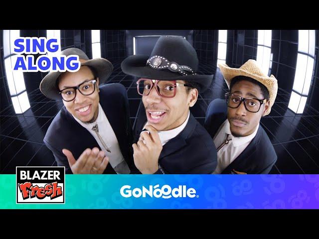 Learn Math With Blazer Fresh - Mean, Median, Mode and Range | Songs For Kids | Sing Along | GoNoodle