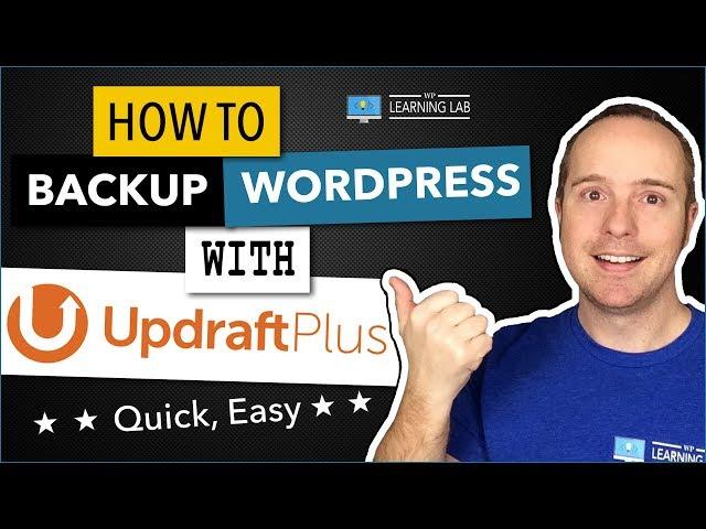 UpdraftPlus WordPress Backup Made Easy