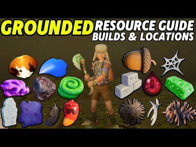 Ultimate Grounded Guide, Resource Locations & Best Build Tips