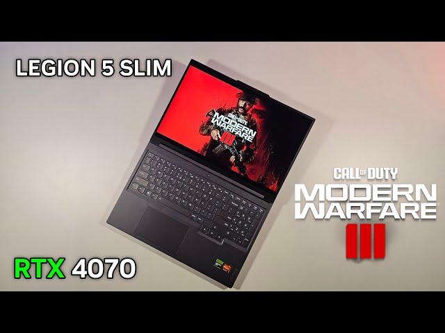 RTX 4070 Laptop | Call of Duty Modern Warfare 3 | Legion 5 Slim - DLSS 3