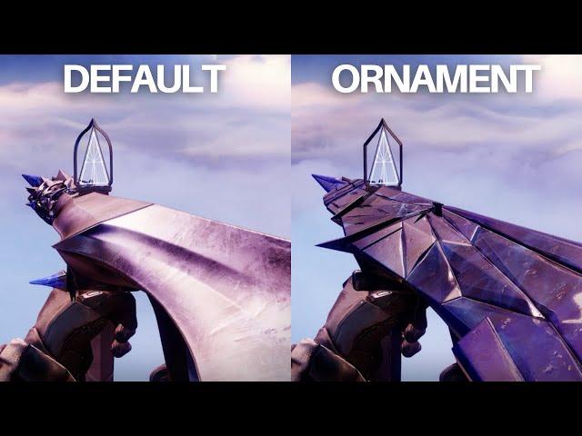 Destiny 2 - Pure Sapphire - Weapon Ornament for Alethonym (Exotic Grenade Launcher)