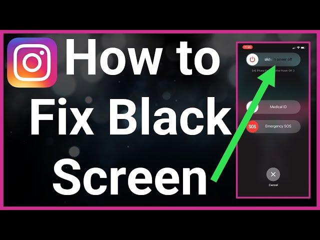 How To Fix Instagram Black Screen Issue