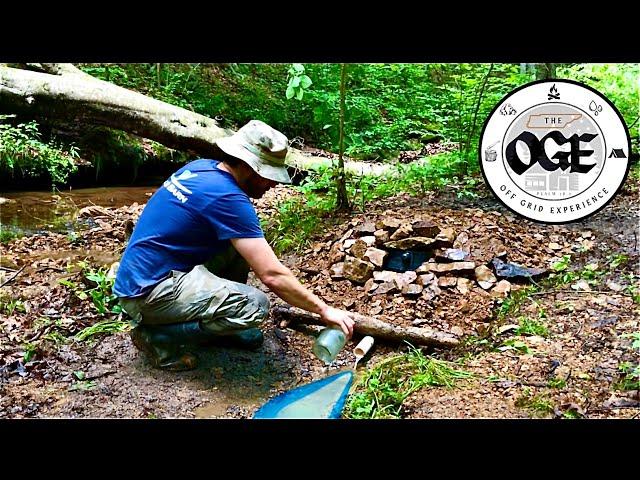 How I Tapped a Rock Bottom Ground Spring | 50th in Canadian Rockies | Itehil Portable Water Purifier