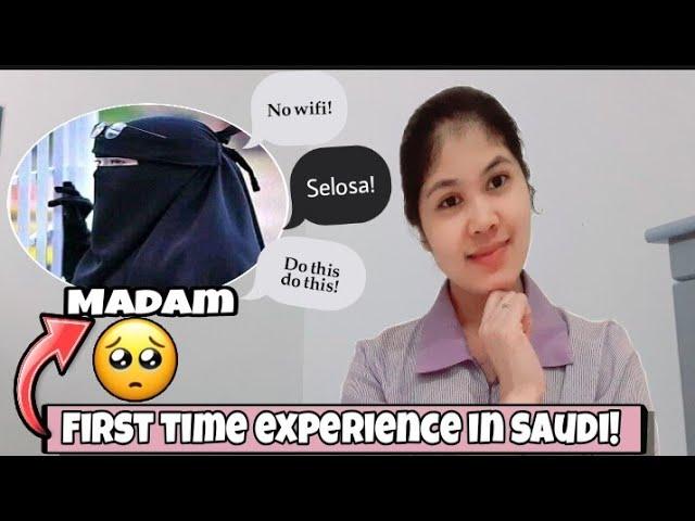 OFW EXPERIENCES WORKING ABROAD|My First Time in Saudi|Sobrang Struggles