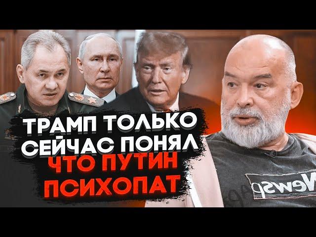 ШЕЙТЕЛЬМАН: план Трампа уже провалився - готують новий, путін взяв Шойгу в заручники