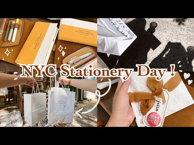 NYC Stationery Day ft. @rockypaperscissorsco  ️(stationery swap,shopping,coffee,dine)| On Jerra's List