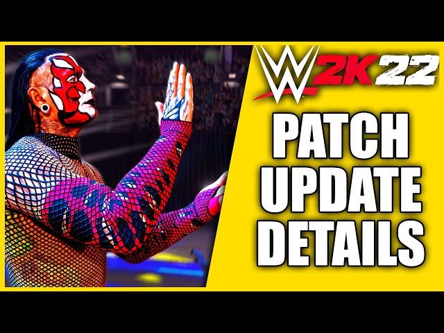 WWE 2K22 Patch 1.05 Details You Need to Know