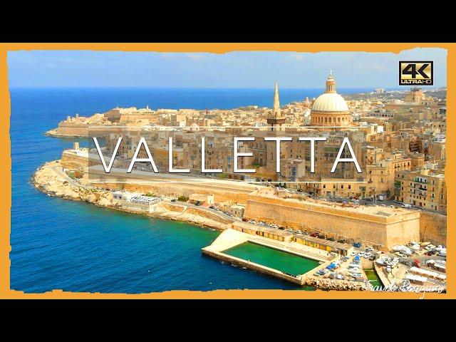 VALLETTA ● Malta 【4K】 Cinematic Drone [2019]