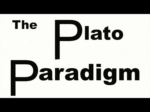 0001 Plato and Paradigms