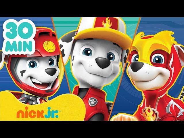 Щенячий патруль | 30 минут лучших моментов с Маршаллом! | Nick Jr. Cyrillic