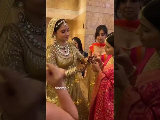 Ankita Lokhande and Vicky Jain's marriage today. Take a look! #AnkitaLokhande #mehendi #nepal #love