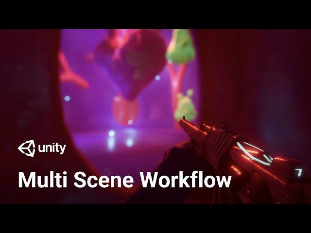 How to work with multiple scenes in Unity